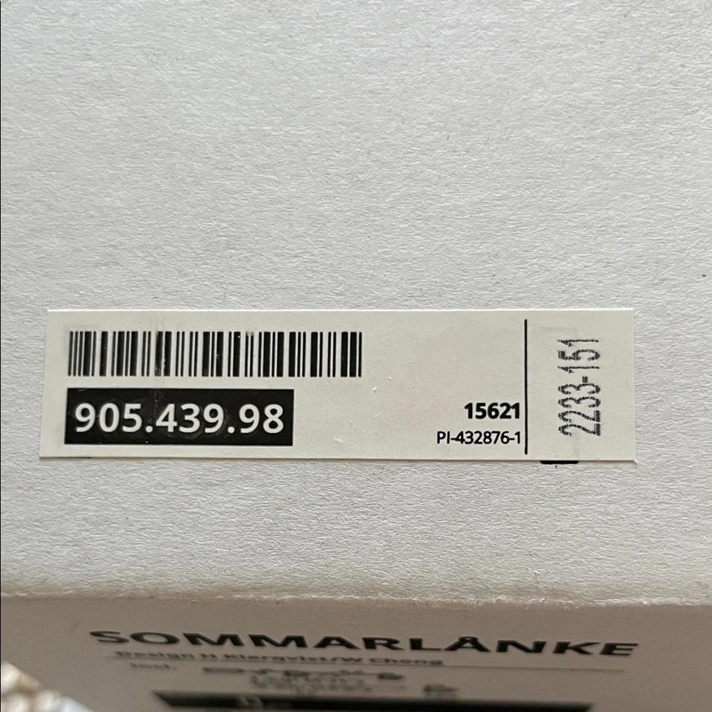 IKEA SOMMARLANKE Festive String Lights with Red Hues - Picture 2 of 5
